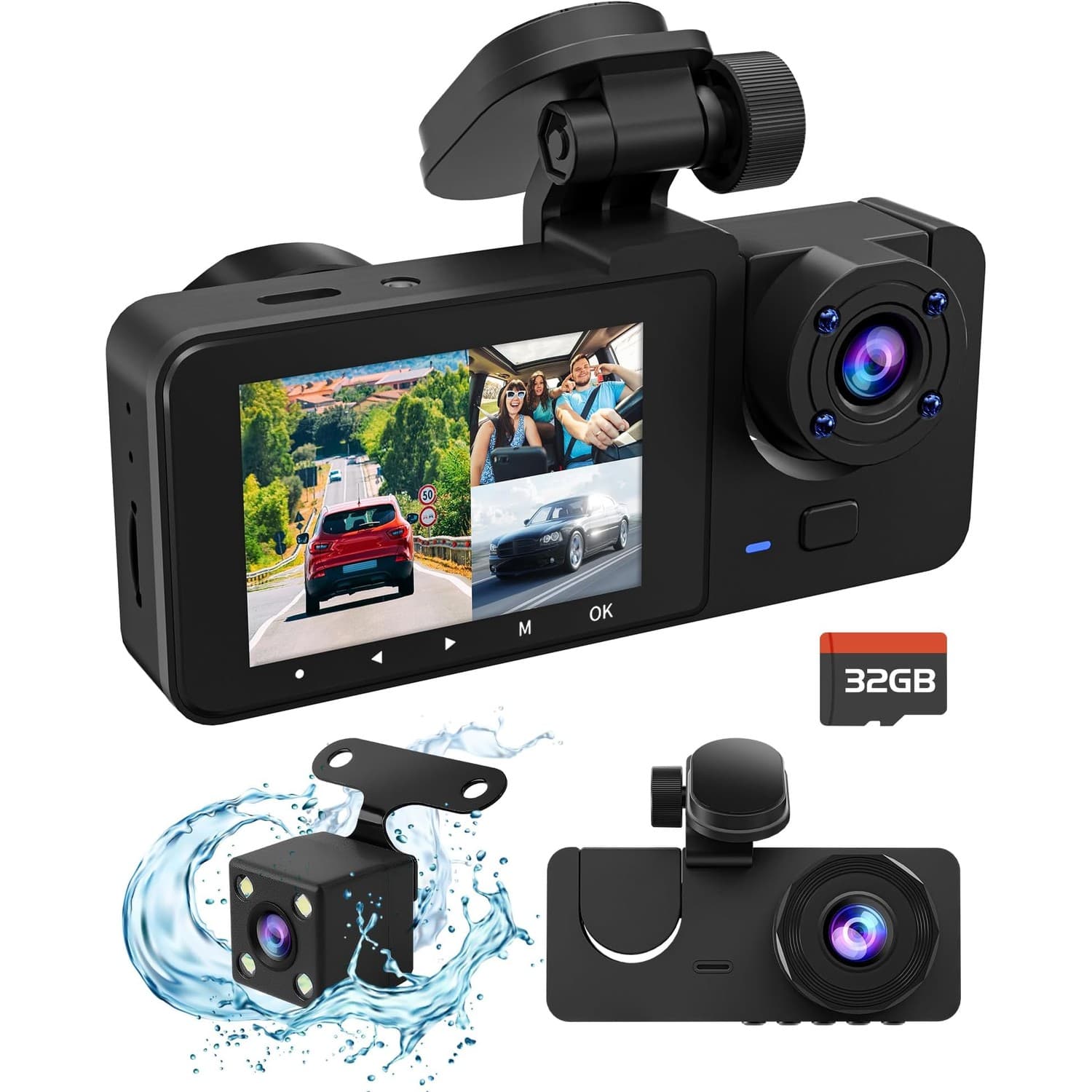 Caméra de surveillance stationnement 360°