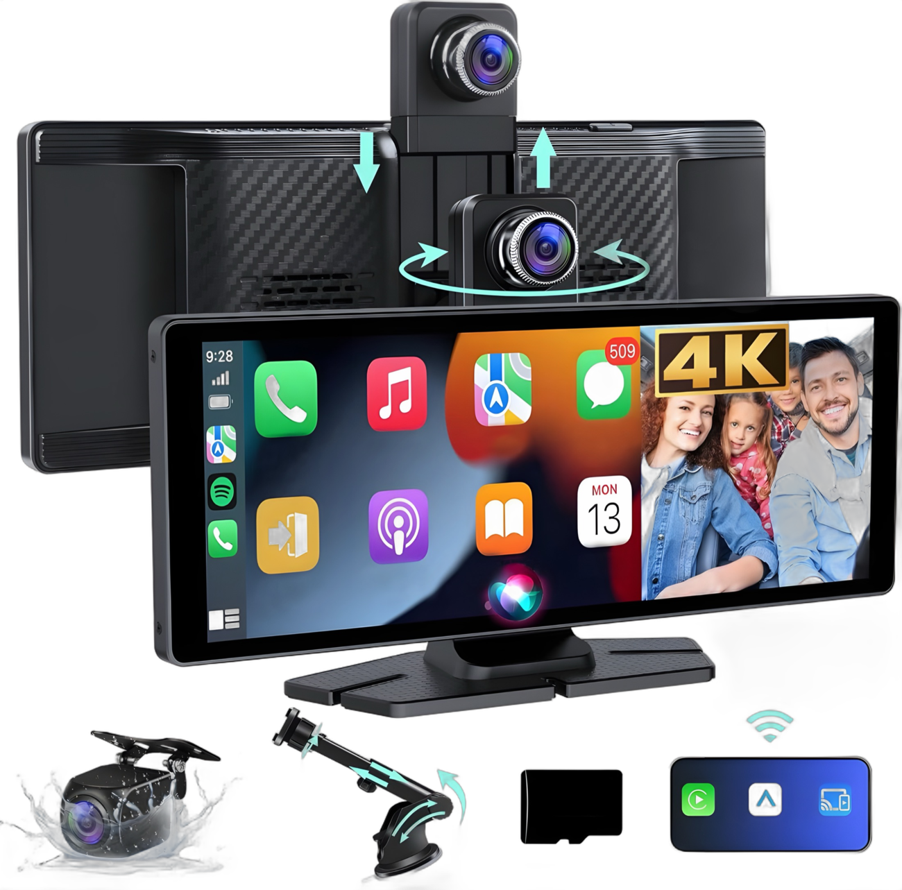 Écran Intelligent CarPlay D4